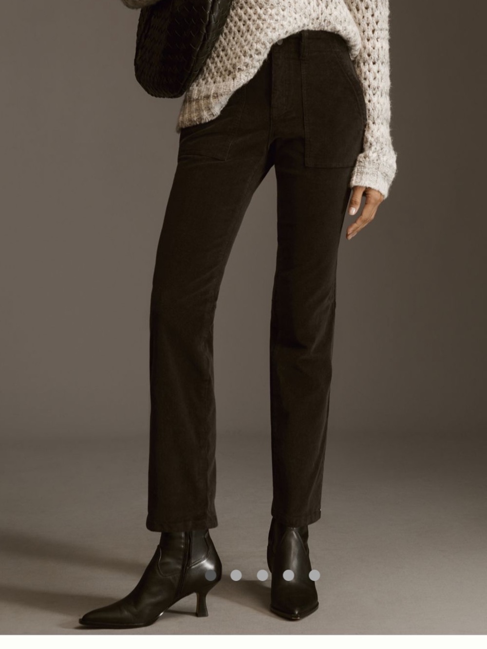 NWT Anthropologie Sanctuary x Black Corduroy Waistband Pants